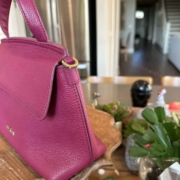 Furla Women's Rich Purple Satchel - Picture 5 of 8